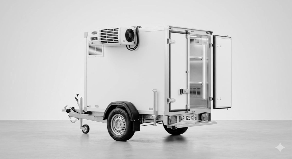 Remorque frigo surgeles -18C 12m3 — Refrigerado 2019