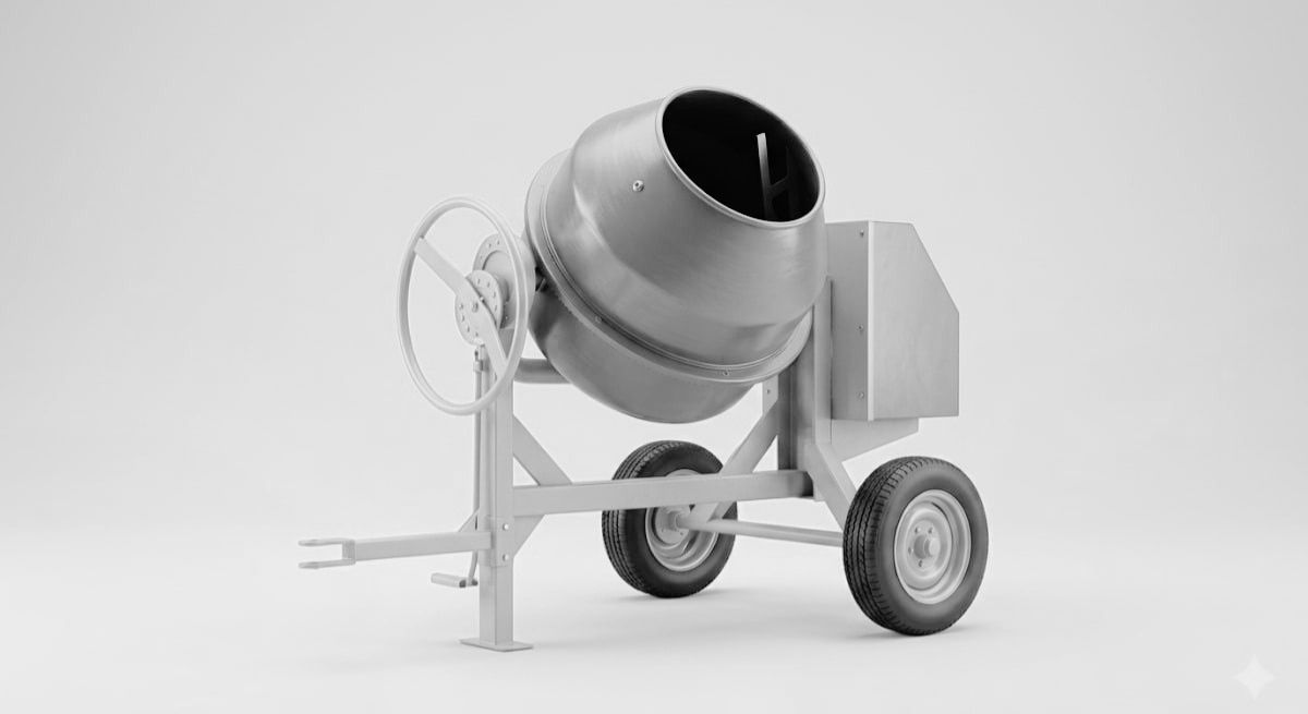 Bétonnière électrique 190L — Scheppach 2022