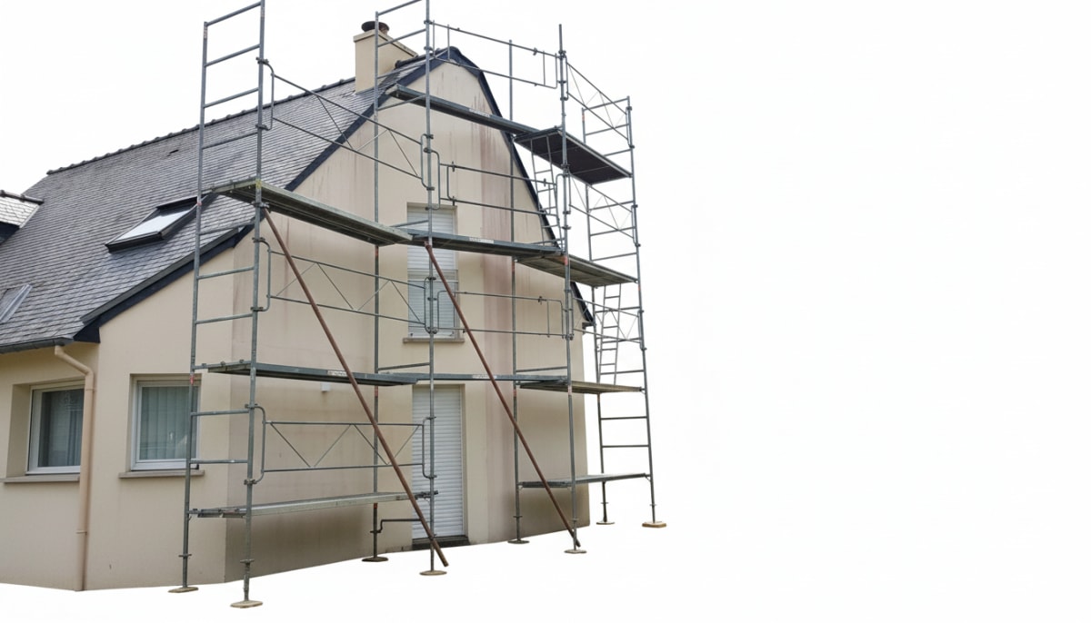 Échafaudage aluminium 200m²